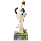 Jim Shore x Peanuts - Snoopy Juggling Easter Joy Figurine 6017866