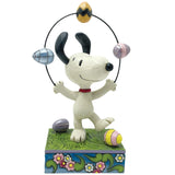 Jim Shore x Peanuts - Snoopy Juggling Easter Joy Figurine 6017866