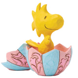 Jim Shore x Peanuts - Woodstock Popping Out of Easter Egg 6017867