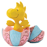 Jim Shore x Peanuts - Woodstock Popping Out of Easter Egg 6017867