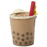 Jim Shore x Peanuts - Boba Bubble Milk Tea Drink Snoopy Woodstock Figurine 6017874