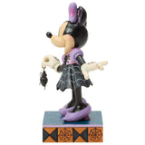 Jim Shore x Disney Traditions - Web-tastic Halloween Minnie in Spider Dress Figurine 6017939