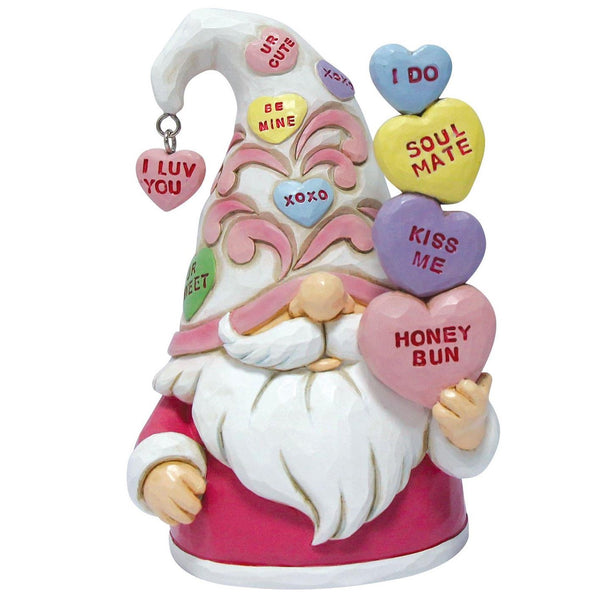 Jim Shore Heartwood Creek - Sweethearts Gnome with Message Figurine 6017963