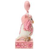 Jim Shore Heartwood Creek - Soaring Sweetheart Pink Owl Figurine 6017965
