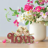 Jim Shore Heartwood Creek - Tweethearts Love Birds Figurine 6018059