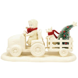 Dept 56 Snowbabies - Delivering The Tree Porcelain Figurine 6018107