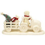 Dept 56 Snowbabies - Delivering The Tree Porcelain Figurine 6018107