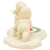 Snowbabies - Nail Biter Curling Porcelain Figurine 6018018