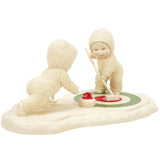 Snowbabies - Nail Biter Curling Porcelain Figurine 6018018