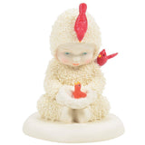 Dept 56 Snowbabies - Hatched in Time for Christmas Cardinal Porcelain Figurine 6018110