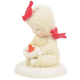 Dept 56 Snowbabies - Hatched in Time for Christmas Cardinal Porcelain Figurine 6018110