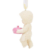 Snowbabies - Something to Share Pink Casserole Pot Porcelain Ornament 6018124