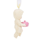 Snowbabies - Something to Share Pink Casserole Pot Porcelain Ornament 6018124