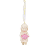 Snowbabies - Something to Share Pink Casserole Pot Porcelain Ornament 6018124