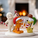 Snowbabies x Garfield - Licked It Right Off! Porcelain Figurine 6018147