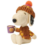 Jim Shore x Peanuts - Taste of Fall Pumpkin Latte Snoopy Figurine 6018513