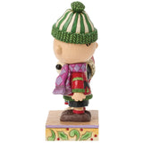 Jim Shore x Peanuts - Snoopy & Charlie Brown Wearing Ugly Christmas Sweaters Figurine 6018686