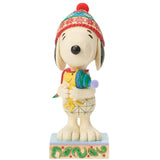 Jim Shore x Peanuts - A Warm Embrace Snoopy Woodstock Figurine 6018691