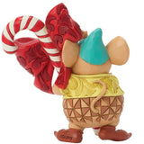 Jim Shore x Disney Traditions - Gus Candy Cane Cinderella's Friend Christmas Figurine 6018720