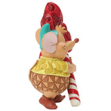 Jim Shore x Disney Traditions - Gus Candy Cane Cinderella's Friend Christmas Figurine 6018720