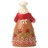 Jim Shore Heartwood Creek - Baking Holiday Magic Santa Figurine 6018881
