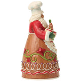 Jim Shore Heartwood Creek - Baking Holiday Magic Santa Figurine 6018881