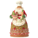 Jim Shore Heartwood Creek - Baking Holiday Magic Santa Figurine 6018881