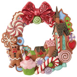Jim Shore Heartwood Creek - Circle in Sweets Gingerbread Wall Wreath 6018885