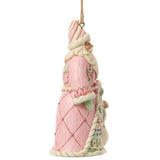 Jim Shore - Pink Sweets Santa Christmas Ornament 6018896