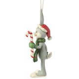 Jim Shore x Looney Tunes - Bugs Bunny Christmas Candy Cane Ornament 6019263