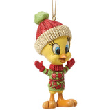 Jim Shore x Looney Tunes - Tweety Christmas Sweater Ornament 6019264