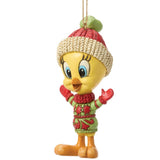 Jim Shore x Looney Tunes - Tweety Christmas Sweater Ornament 6019264