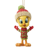 Jim Shore x Looney Tunes - Tweety Christmas Sweater Ornament 6019264
