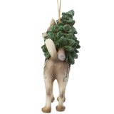 Jim Shore Heartwood Creek - White Woodland Husky Dog Ornament 6019318