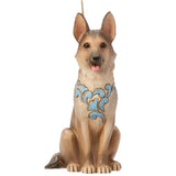 Jim Shore Heartwood Creek - German Shepherd Dog Ornament 6019339