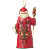 Jim Shore Heartwood Creek - Hungarian Santa Christmas Ornament 6019350