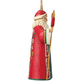 Jim Shore Heartwood Creek - Hungarian Santa Christmas Ornament 6019350