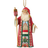 Jim Shore Heartwood Creek - Hungarian Santa Christmas Ornament 6019350