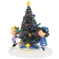Dept 56 Peanuts Village - O'Christmas Tree Figurine 808997