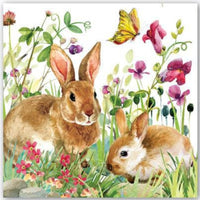 Michel Design Works - Bunny Meadow Luncheon 20-Count Napkin Set