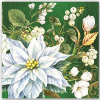 Michel Design Works - Winter Blooms Luncheon 20-Count Napkin Set