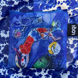 LOQI Museum Art Recycled Tote Bag - The Blue Circus by Marc Chagall