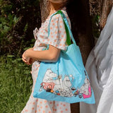 LOQI Recycled Tote Bag - MOOMIN Family by Tove Jansson