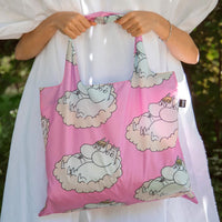 LOQI Tote Bag - MOOMIN Cloud by Tove Jansson