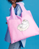 LOQI Recycled Tote Bag - MOOMIN Cloud by Tove Jansson