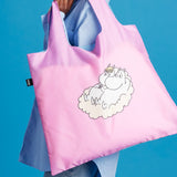 LOQI Recycled Tote Bag - MOOMIN Cloud by Tove Jansson