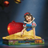 Jim Shore Disney Traditions - Snow White & Big Red Apple Figurine 6010098