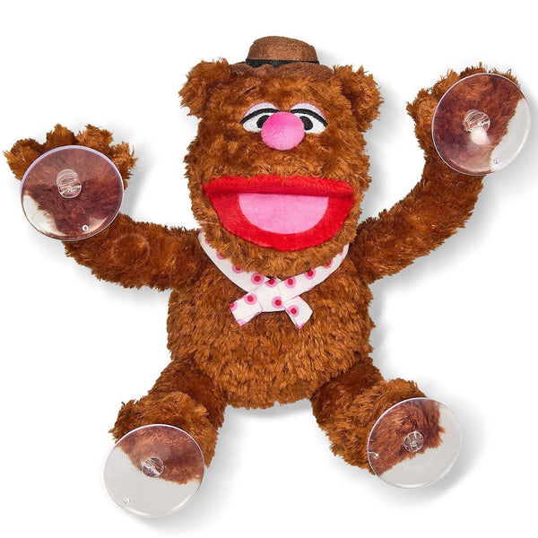 The Muppet Show - Fozzie Bear Window Clinger Suction Cups Stuffed Plush 17976