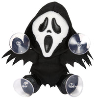 Halloween Ghost Face Scream - Car Window Clinger Suction Cups Stuffed Plush 18412