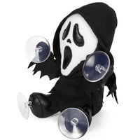 Halloween Ghost Face Scream - Car Window Clinger Suction Cups Stuffed Plush 18412